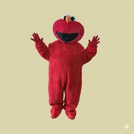 disfraz elmo - botarga